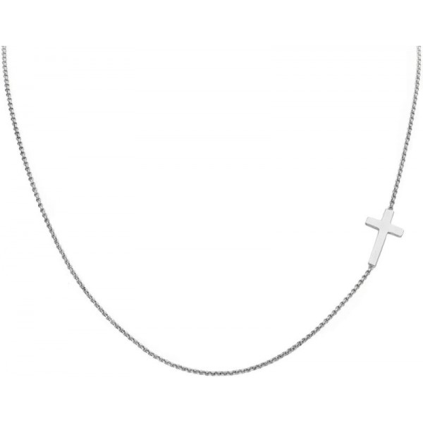 Amen Kreuz Kette aus Silber CLCB3 Bild der Amen Kreuz Kette aus Silber CLCB3