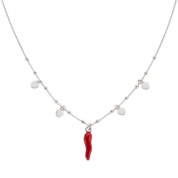 Buy Amen Ladies Necklace Cornetti CLCSHBR