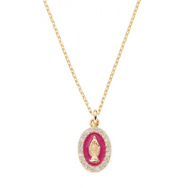Amen Wunderbare Medaille Halskette für Damen CLMISMGBO Bild der Amen Wunderbare Medaille Halskette für Damen CLMISMGBO