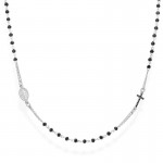 Amen Rosenkranz Kette aus Silber mit Kristallen CRO25BNZ3 kaufen