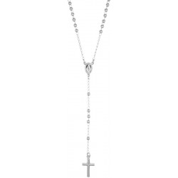 Amen Rosenkranz Kette aus Silber CRO30B