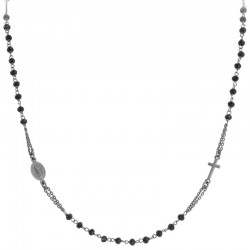 Amen Rosenkranz Kette aus Silber mit Kristallen CRONN3