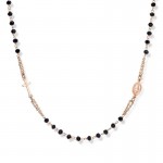Buy Amen Silver Rosary Necklace with crystals CRORN3