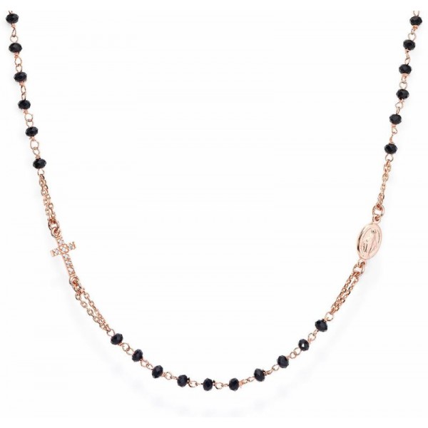 Acheter Collier Chapelet Amen en argent avec cristaux CRORNZ3