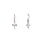 Amen Cross Earrings for women EBCBB Image of Amen Cross Earrings for women EBCBB