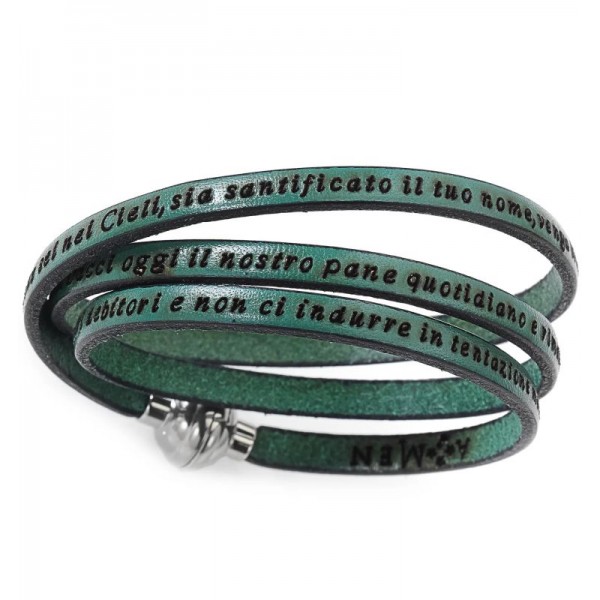 Imagen de la Pulsera Padre Nuestro en Italiano Amen PNIT03