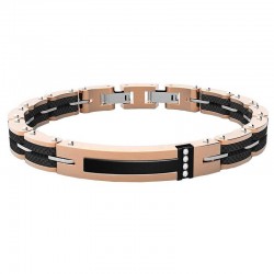 Pulsera Boccadamo Hombre Man ABR350C