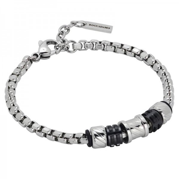 Comprare Bracciale Boccadamo Uomo Man ABR509N