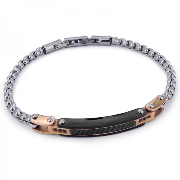 Comprare Bracciale Boccadamo Uomo Man ABR606