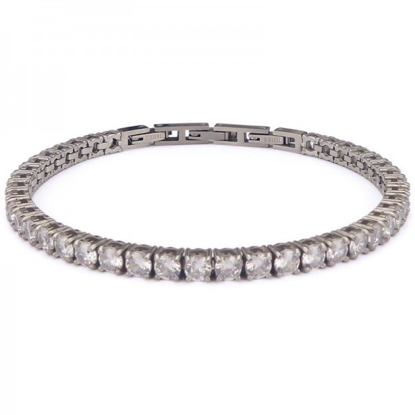 Image du Bracelet tennis homme Boccadamo Man ABR651