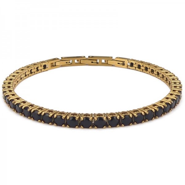 Image of the Boccadamo Man mens tennis Bracelet ABR652D