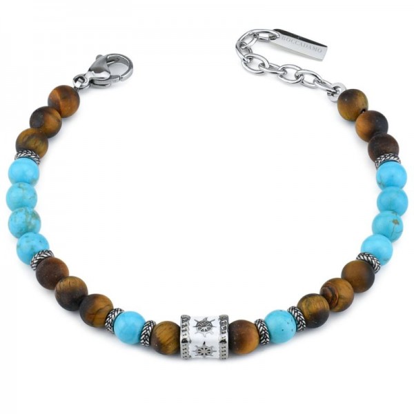 Pulsera hombre Boccadamo Man ABR684W Imagen de la Pulsera hombre Boccadamo Man ABR684W
