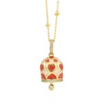 Image of the Boccadamo Womens Necklace with Lucky Bell CL/GR08