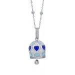 Image of the Boccadamo Womens Necklace with Lucky Bell CL/GR17