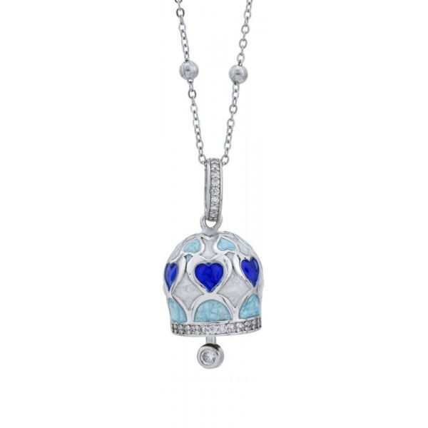 Image of the Boccadamo Womens Necklace with Lucky Bell CL/GR17