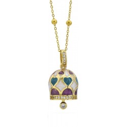 Collar Mujer Boccadamo con Campana de la Suerte CL/GR18