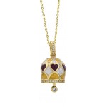 Image of the Boccadamo Womens Necklace with Lucky Bell CL/GR21
