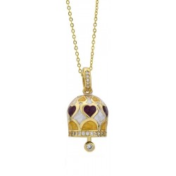 Collar Mujer Boccadamo con Campana de la Suerte CL/GR21