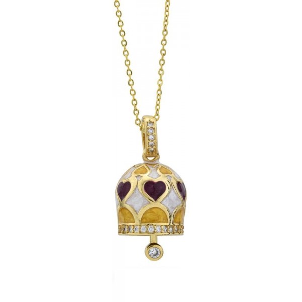 Image of the Boccadamo Womens Necklace with Lucky Bell CL/GR21