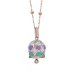 Image of the Boccadamo Womens Necklace with Lucky Bell CL/GR22
