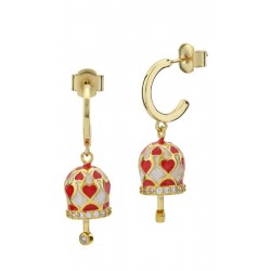 Boucles d'Oreilles Femme Boccadamo avec Clochettes Porte-Bonheur CL/OR08