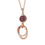 Image of the Boccadamo Ladies Necklace - Magic Circle - XGR707RS