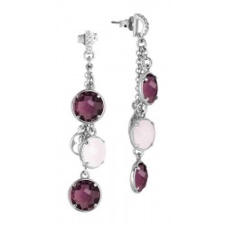 Boucles d'Oreilles Boccadamo Femme Cristallarte XOR408A