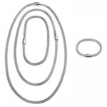 Buy Breil Womens Necklace / Bracelet New Snake Soft TJ2840