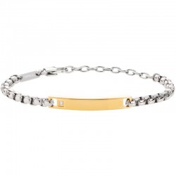 Breil Men's Bracelet Tag & Cross TJ3220