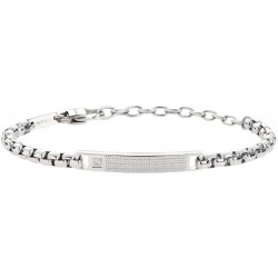 Breil Men's Bracelet Tag & Cross TJ3224