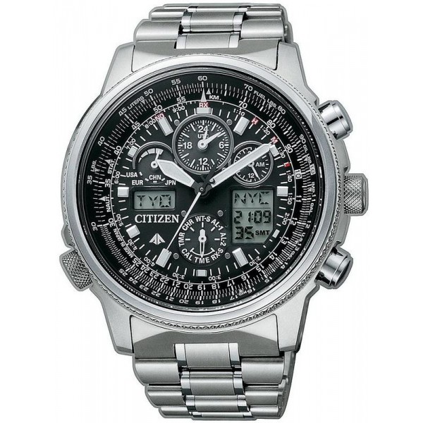 Buy Citizen Men's Watch Promaster Super Pilot Radio Controlled Titanium JY8020-52E