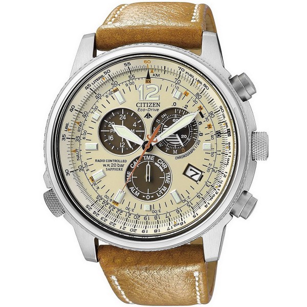 Buy Citizen Men's Watch Chrono Eco-Drive Radio Controlled AS4020-44B