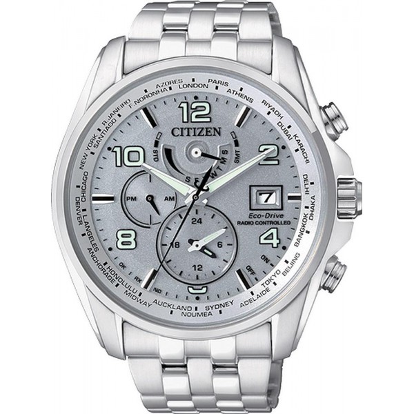 Acheter Montre pour Homme Citizen Radio Pilotée Chrono Eco-Drive AT9030-55H