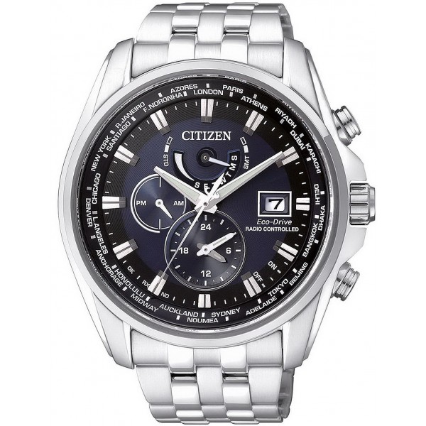 Acheter Montre pour Homme Citizen Radio Pilotée Chrono Eco-Drive AT9030-55L