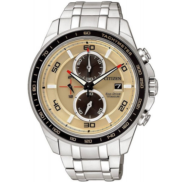 Kaufen Sie Citizen Herrenuhr Super Titanium Chrono Eco-Drive CA0348-53W