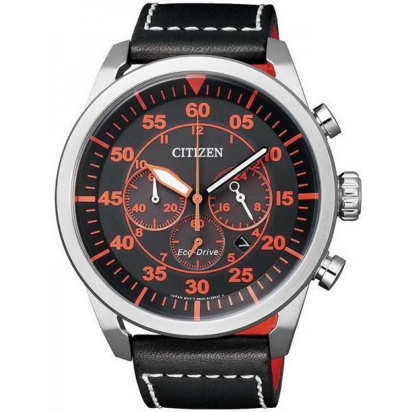 Acheter Montre pour Homme Citizen Aviator Chrono Eco-Drive CA4210-08E