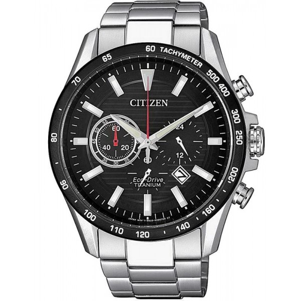 Buy Citizen Men's Watch Super Titanium Chrono Eco-Drive CA4444-82E