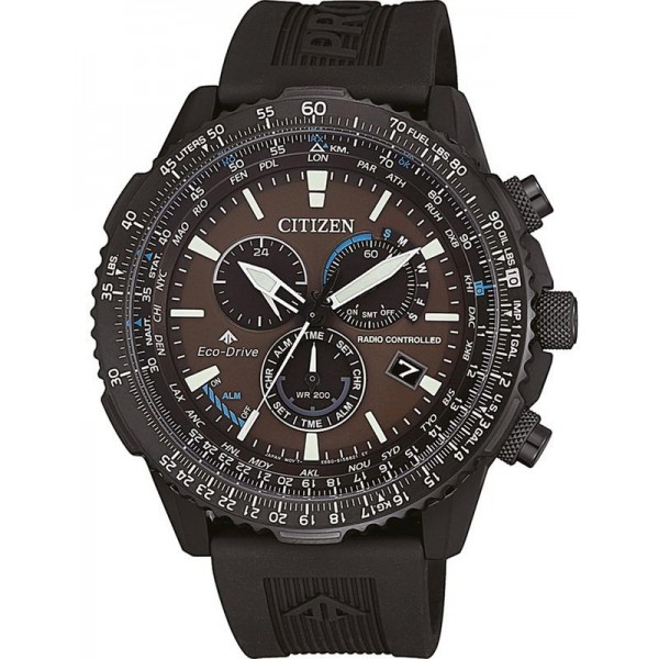 Acheter Montre pour Homme Citizen Radio Pilotée Chrono Pilot CB5005-13X