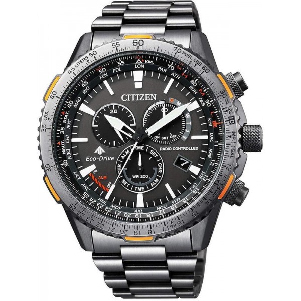 Acheter Montre pour Homme Citizen Radio Pilotée Chrono Pilot CB5007-51H