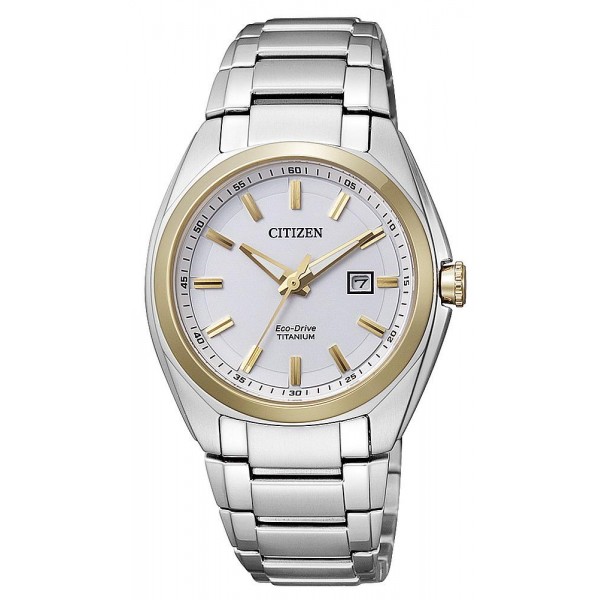 Acheter Montre Femme Citizen Super Titanium Eco-Drive EW2214-52A