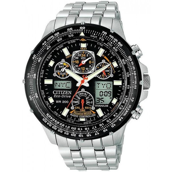 Acheter Montre pour Homme Citizen Radio Pilotèe Promaster Skyhawk Titane JY0080-62E