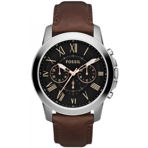 Buy Fossil Men's Watch Grant FS4813 Quartz Chronograph