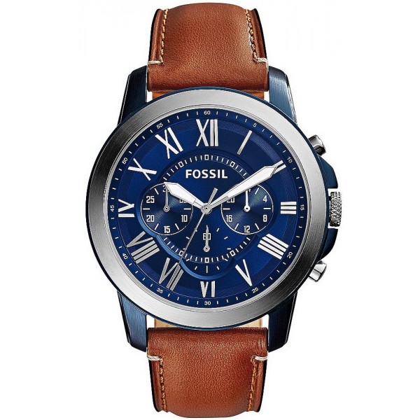 Buy Fossil Men's Watch Grant FS5151 Quartz Chronograph