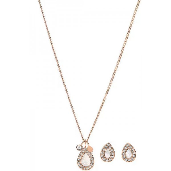 Image of the Fossil Jewelry - Necklace and Earrings for women - JF04029791