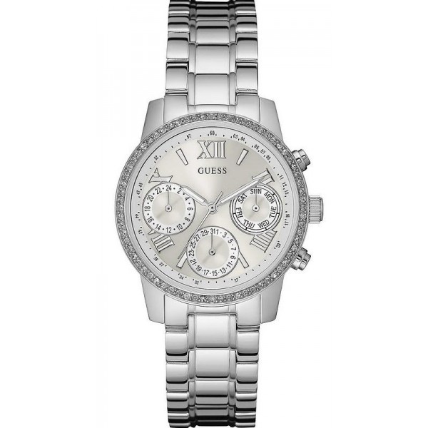 Buy Guess Women's Watch Mini Sunrise W0623L1 Chrono Look Multifunction