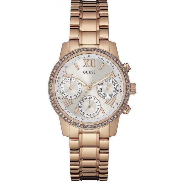Guess Women's Watch Mini Sunrise W0623L2 Chrono Look Multifunction Buy Guess Women's Watch Mini Sunrise W0623L2 Chrono Look Multifunction