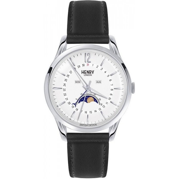 Comprare Orologio Henry London Unisex Edgware HL39-LS-0083 Moonphase Quartz