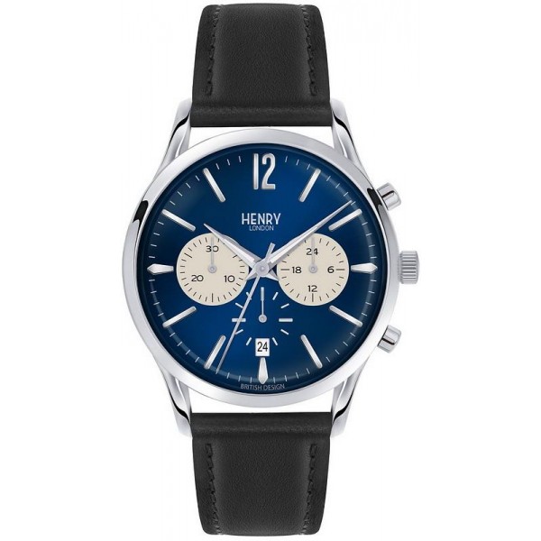 Kaufen Sie Henry London Herrenuhr Knightsbridge HL41-CS-0039 Chronograph Quartz
