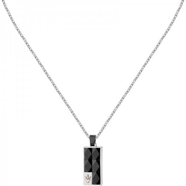 Image of the Maserati Ceramic Mens Necklace JM423ATZ27