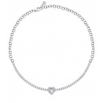 Morellato Tesori Womens Necklace in Silver SAVB17 Image of the Morellato Tesori Womens Necklace in Silver SAVB17
